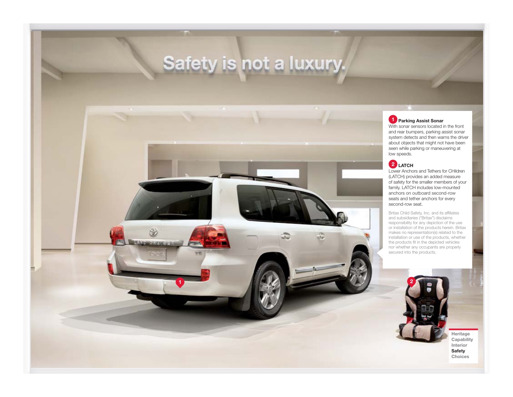 2014 Toyota Land Cruiser Brochure Page 7